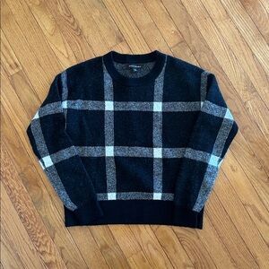 Banana Republic Plaid Wool Sweater
